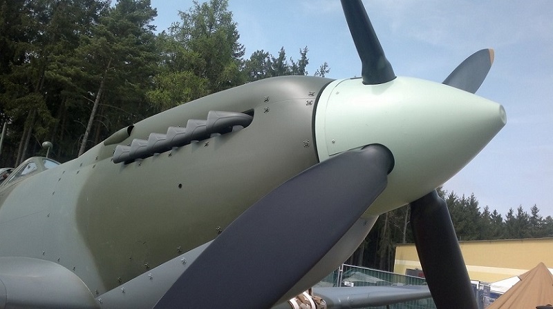 obr.Spitfire maketa